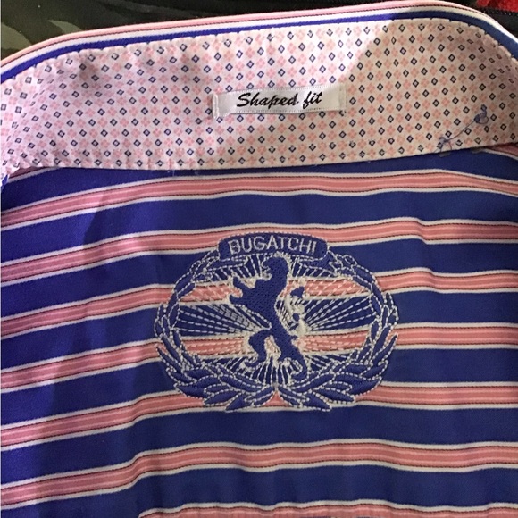 NWOT Stunning Bugatchi Long Sleeve Casual Button Down Shirt in Size XXL - Picture 3 of 4